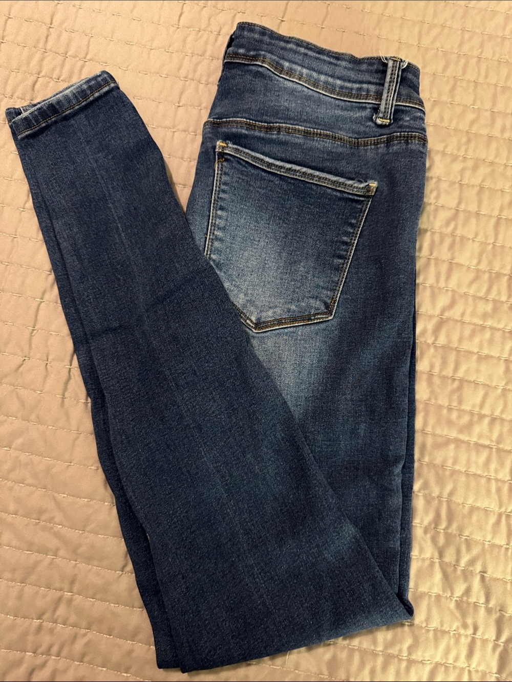 Wax Jean Indigo Fade Skinny Jeans